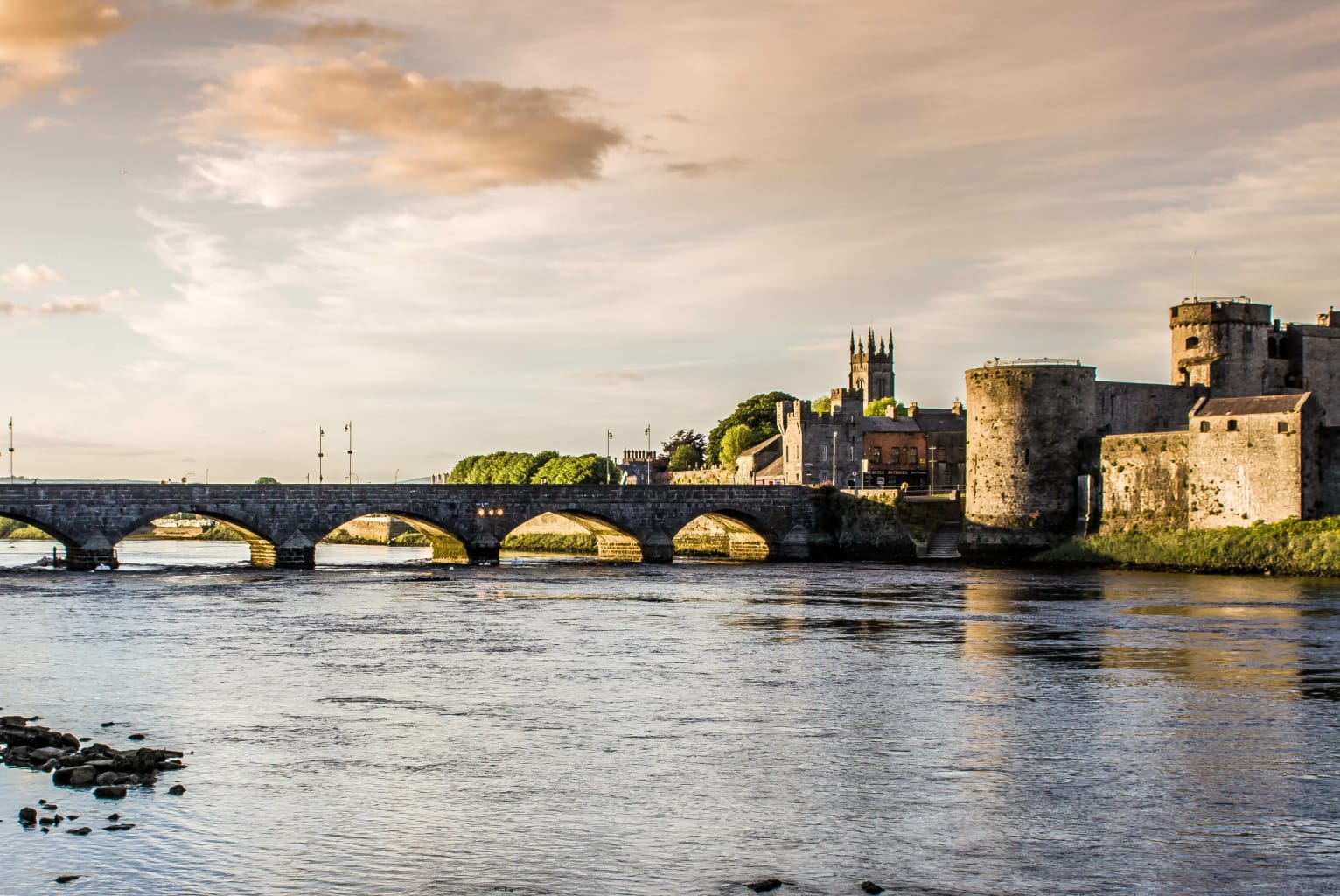 limerick river and scenery.