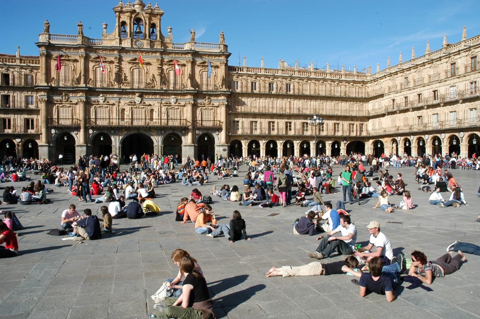 Plaza Mayor in Salamanca, Spain.