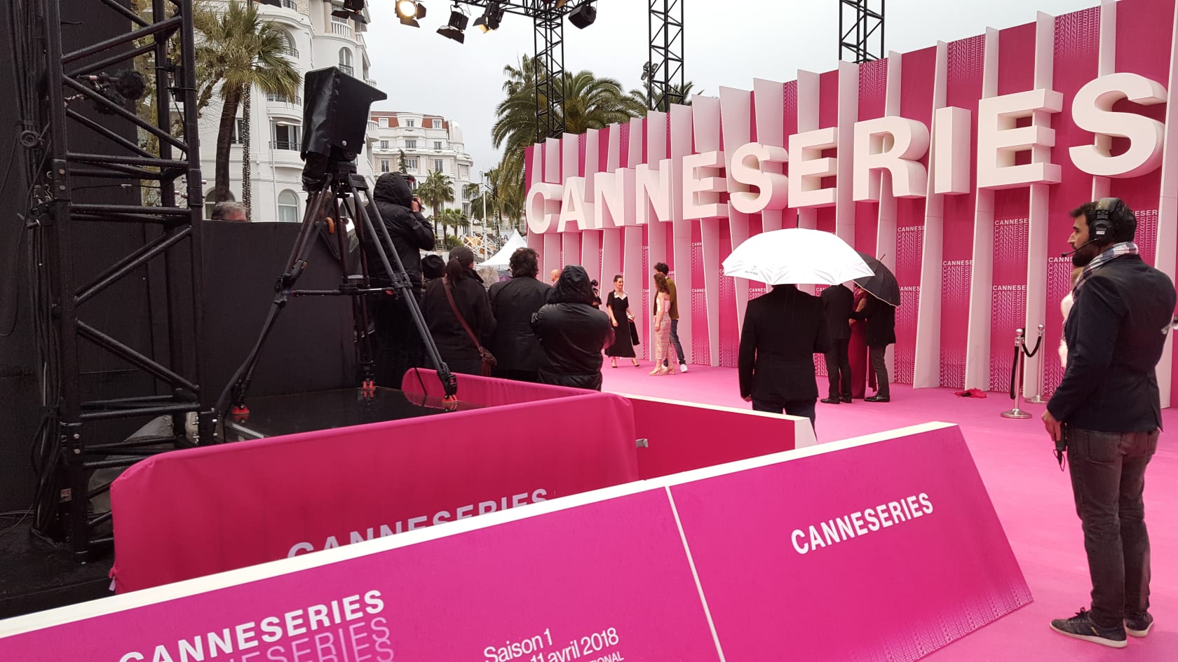 A photo sign spot at the Canneseries.
