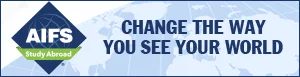AIFS logo banner that reads, "Change the way you see your world".