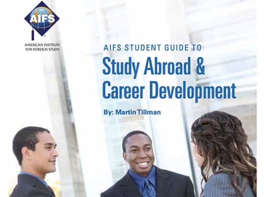 AIFS Student Guide to Study Abroad and Career Development.