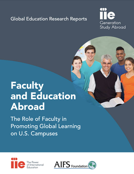 Faculty and Education Abroad.