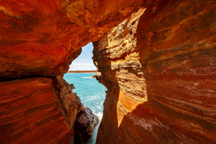 A cave in Australia.
