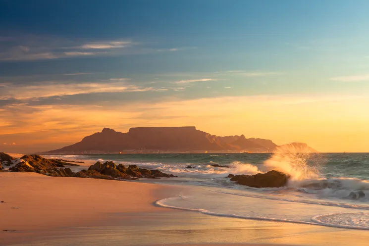 South Africa beach.