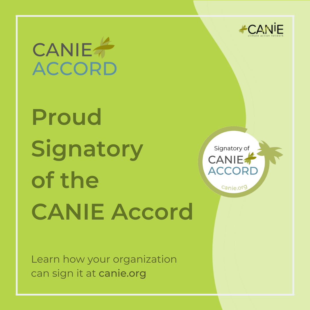 Proud signatory of the CANIE Accord.