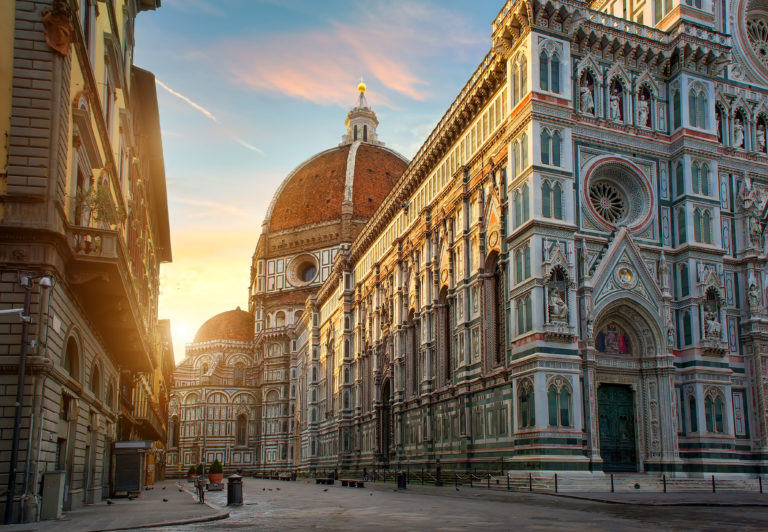 The Duomo in Florence, Italy.
