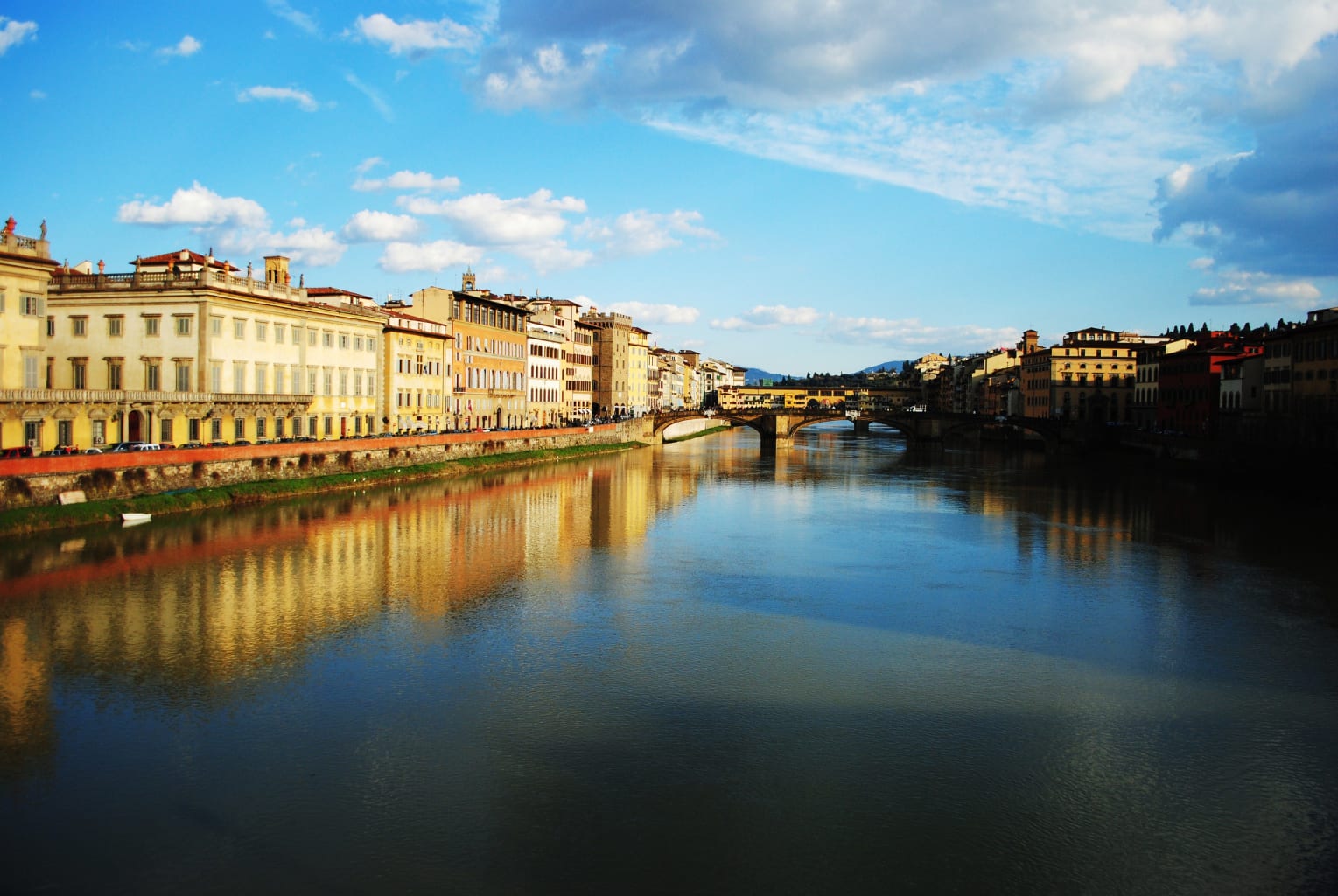 Arno River in Florence, Italy