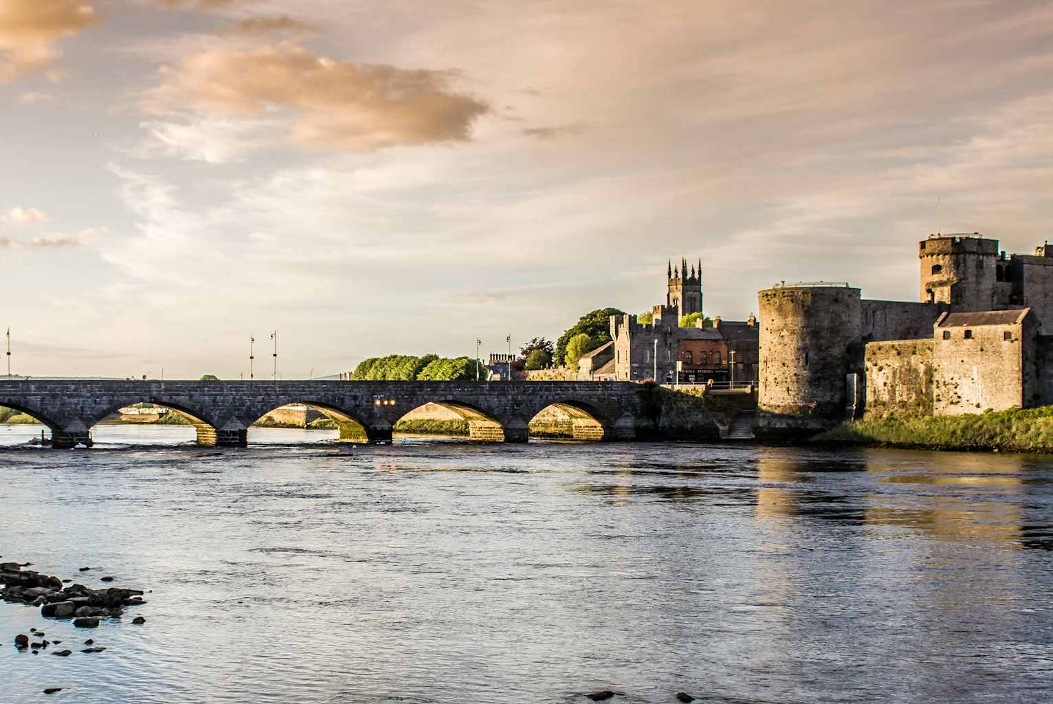 limerick river and scenery.