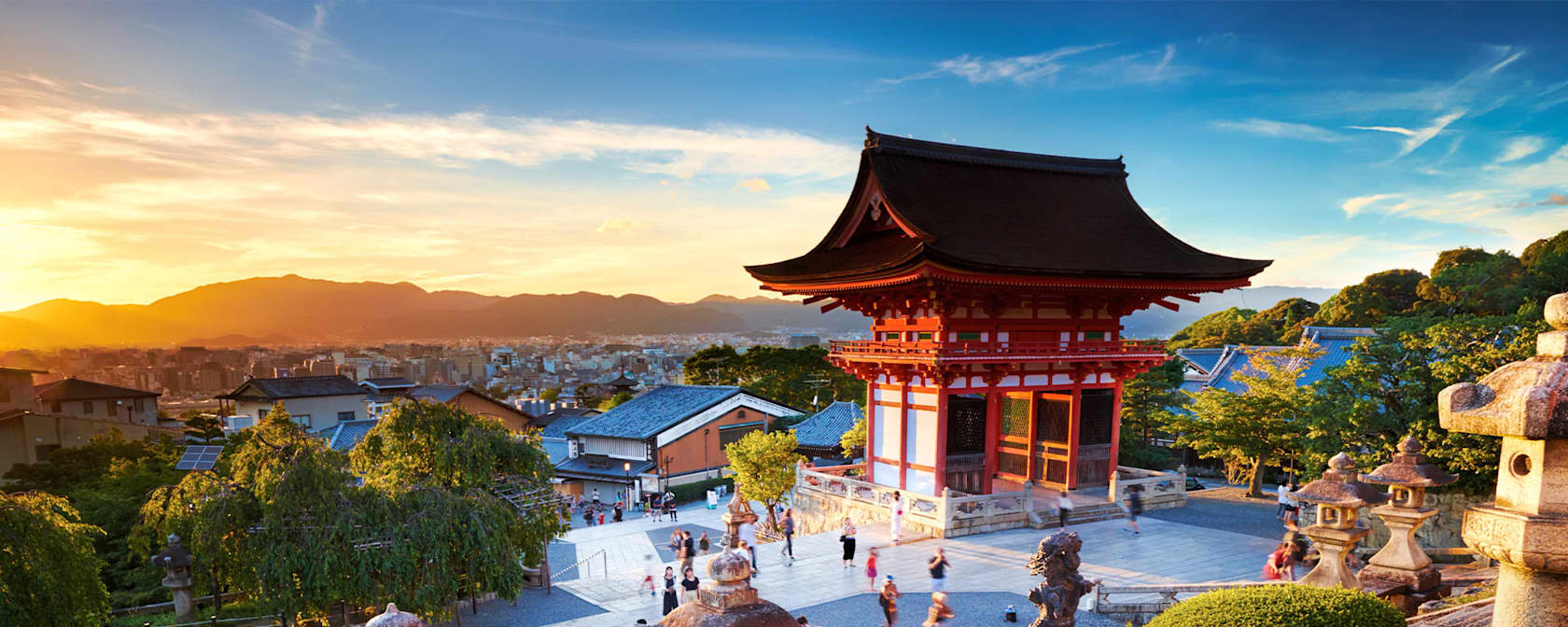 Temple in Kyoto, Japan.