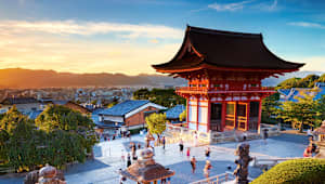 Temple in Kyoto, Japan.