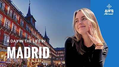 Raechel in Madrid, Spain