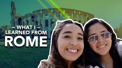 AIFS Abroad video - Zenya in Rome.