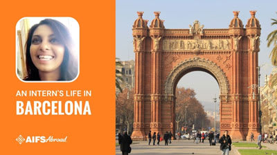 AIFS Abroad video - Anisha in Barcelona.