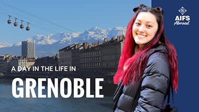 Katie in Grenoble, France