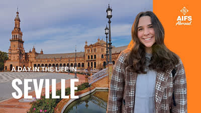 Rachel in Seville, Spain