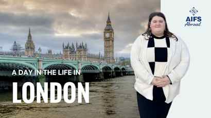 AIFS Abroad student Allie's London video.