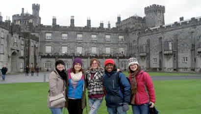 AIFS Abroad students in Ireland.