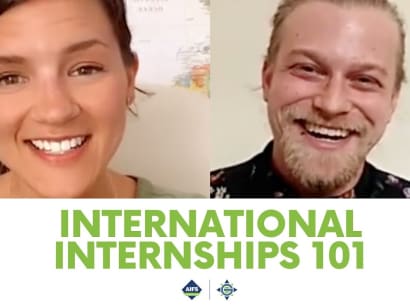 All About International Internships | Global Experiences x AIFS Study Abroad.
