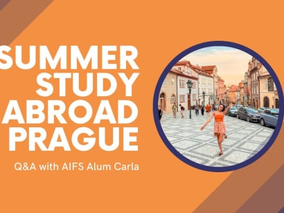 Summer Study Abroad in Prague | Q&A with AIFS Alum Carla.