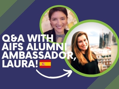 Q&A with AIFS Study Abroad in Barcelona Alum, Laura | Instagram Live Recording.