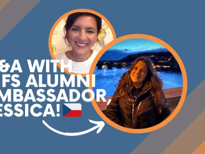 Q&A with AIFS Study Abroad in Prague Alum, Jessica | Instagram Live Recording.