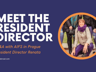 Interview with Renata, AIFS Study Abroad in Prague Resident Director | Instagram Live Recording.