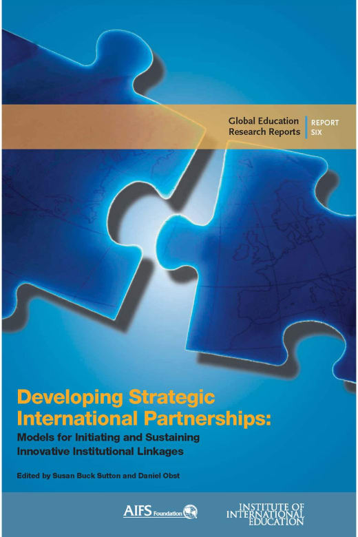 Developing Strategic International Partnerships.