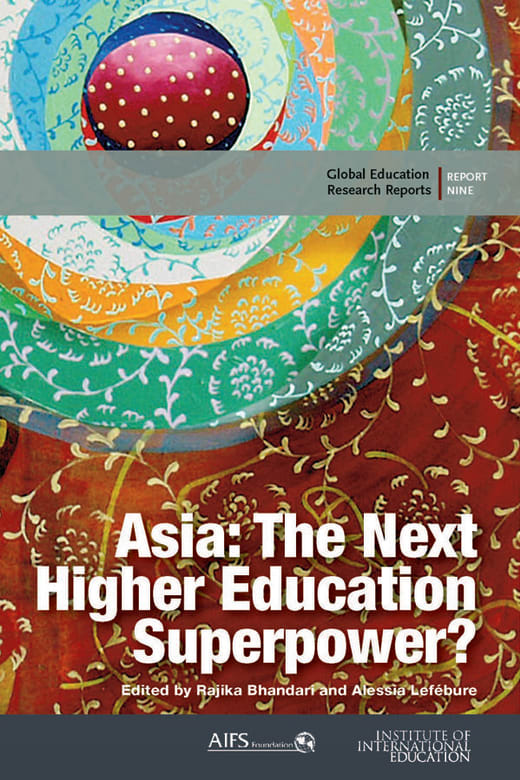 Asia: The Next Higher Education Superpower? (2015).