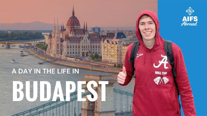 Insta Takeover video featuring Alexander in Budapest.