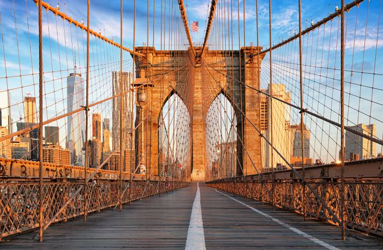 A bridge in New York City.