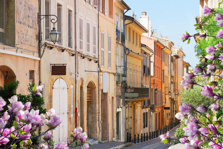 A street in Provence, France.