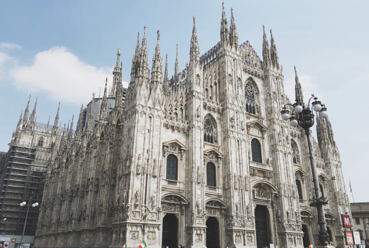 Milan Cathedral in Italy.