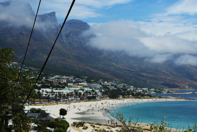 A beach in South Africa.