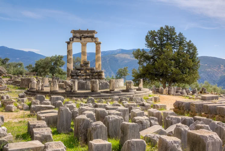 Delphi and the Sanctuary of Apollo.