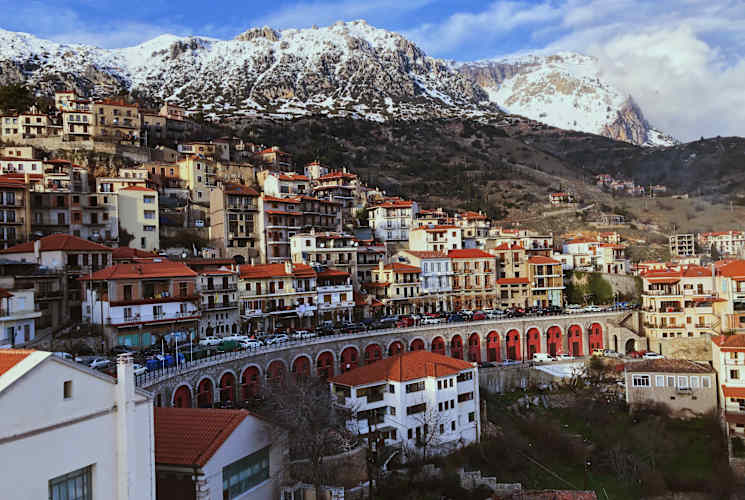 Buildings in Greece.