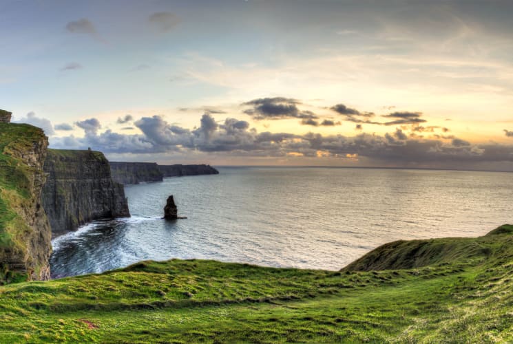Cliffs on the west coast of Ireland.