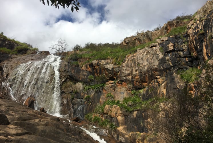 A waterfall in Australia.