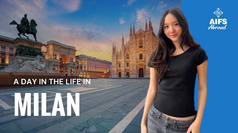 Nevaeh in Milan, Italy