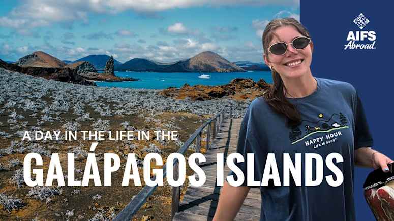 Maddie's January Term in the Galápagos Islands