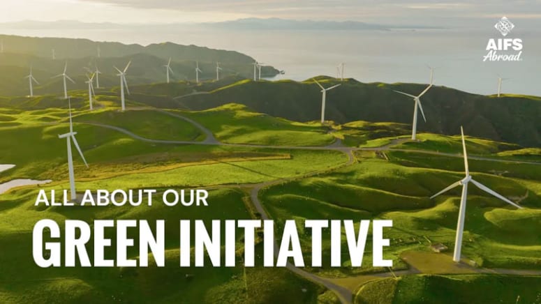 All About the AIFS Abroad Green Initiative - Video.
