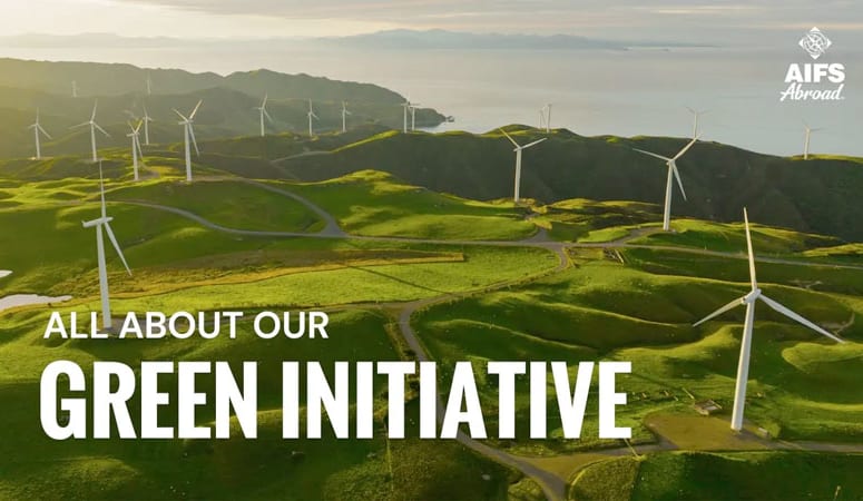 All About the AIFS Abroad Green Initiative - Video.
