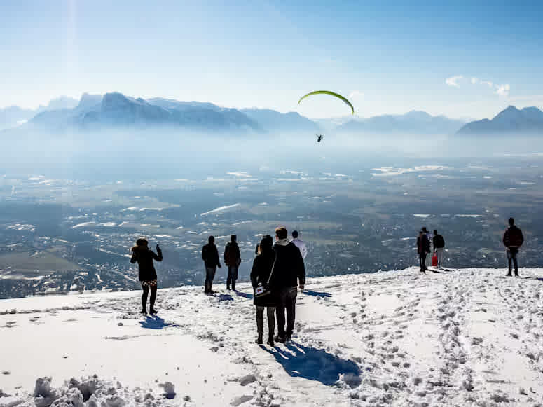 AIFS Abroad students in Salzburg, Austria.