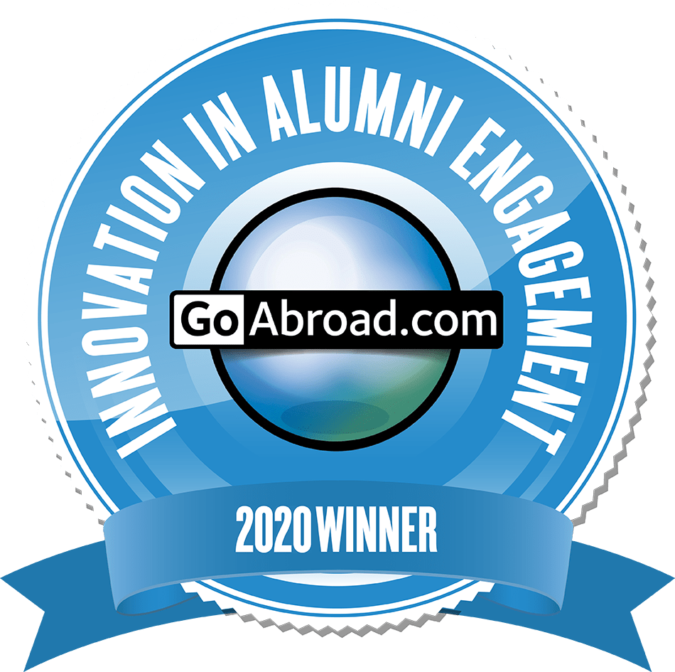 Innovation in Alumni Engagement GoAbroad.com 2020 Winner.